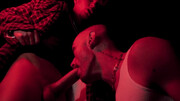 Bald dude enjoys midnight anal pleasures with a random male
