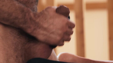 Muscular men share private moments during their intense gay quest