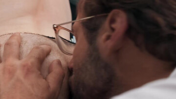 Cock sucking gay lover tries the random man's inches in the ass