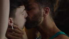 This well-hung hero is  going to crack twink ass open