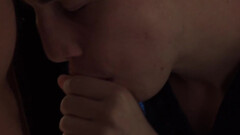 His lips feel so good around the base of top's dong
