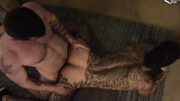 Inked man enjoys pair of huge dicks tearing through his ass in perfect scenes