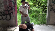 Sexual outdoor kinks between fine lads with big dicks