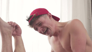 Hairy bear screams with more and more cock gaping his ass