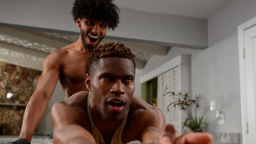 Quarantined black cock fuck with Isaiah Taye & Tony Genius