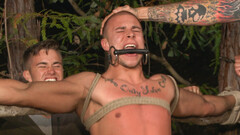 Maledom sex and ruthless gangbang perversions cause male slave intense pleasure