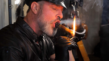 Scott Ryder featured in a kinky BDSM movie as a sub