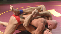 DILFs with strong muscles are enjoying limitless anal in the ring