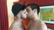 Brunette gay fuckers Alec Shea and Lance Matthews FUCK