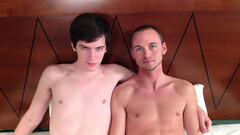 Gonzo plotless anal fuck with Kenneth Blake, Landon Wright