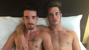 Insolent lads pose hot when they suck cock and have loud anal sex