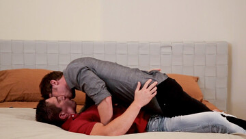 Generous boy and his stepdad make out in flawless gay perversions