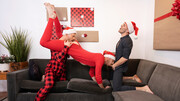 Sensual boys are ready for their Christmas special in a sexy threesome