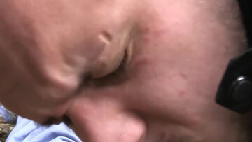 Woods-based banging scene with dudes enjoying ass taste