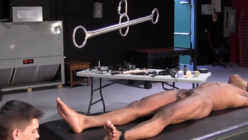 Interracial crossover with a black sub who cums eventually