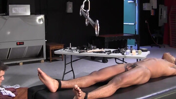 Interracial crossover with a black sub who cums eventually