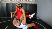 Sexy Sean Duran and Benjamin Bronx wrestle and fuck