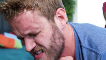 Bearded man wants his booty hole breached hard