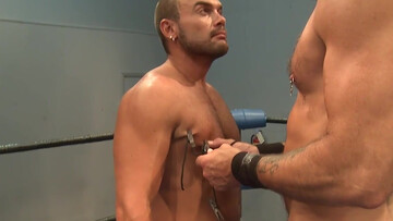 BDSM bodybuilder lust with Colin Steele and Jessie Balboa