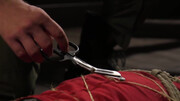 That bottom gets a gag-worthy deep throat from the dom