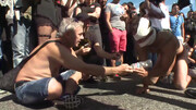 Folsom Street fuckery with hot ass whipping, more