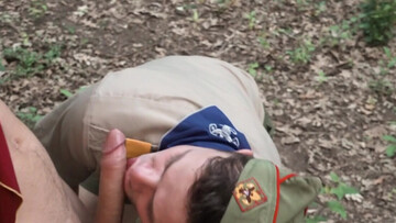 Forest fuck with twinks, Eddie Patrick and Logan Cross