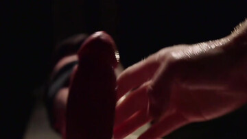 Roped guy endures rough bondage treatment with his horny master