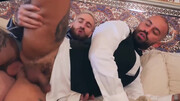 Dashing men play naughty and act classy when it comes to bareback sex