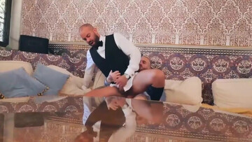 Dashing men play naughty and act classy when it comes to bareback sex