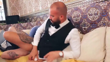 Dashing men play naughty and act classy when it comes to bareback sex