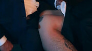 Nude men share closeup anal doggy style rounds in a fabulous gay duo