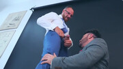 Photographer gets fucked-up with bareback gape, foot worship
