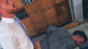 Photographer gets fucked-up with bareback gape, foot worship