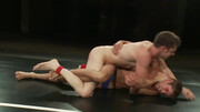 Chad Anderson Vs Koby Fox: oily wrestling with orgasms
