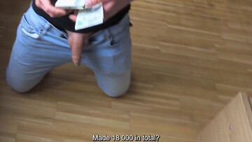 Nude DILF bends booty for a strong POV doggy style fuck