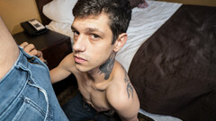 Nude boy enjoys cock for cash in serious missionary kinks