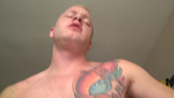 Bald dude sucks cock dry in perfect POV after merciless closeup anal