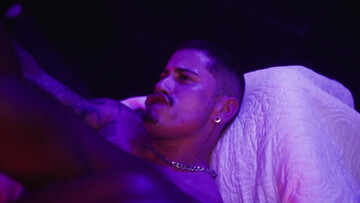 Horny black male gives his partner plenty of cock to play with in erotic scenes