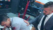 Men in suits try bareback anal together and experience best orgasms