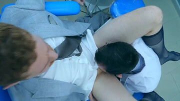 Insolent men fuck in the ass and share the most intimate moments