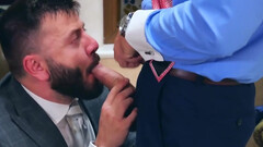 Delightful gay pleasures between friends at a wedding