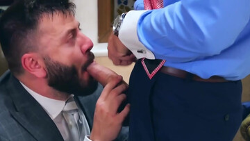 Delightful gay pleasures between friends at a wedding