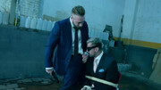 Aroused men in suits fuck hardcore style and share best bareback details