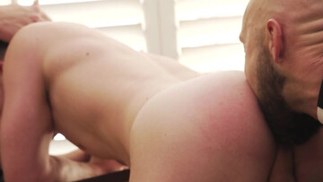 Choir boy gets shared by horny priests in a dirty gay threesome