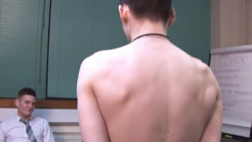 Skinny twinks combine unique gay perversions in a flawless trio
