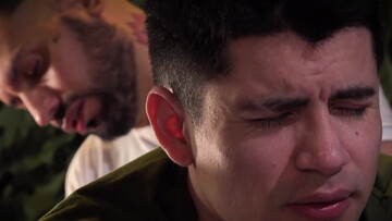 Army boy lets his direct superior fuck him in the ass for endless pleasures