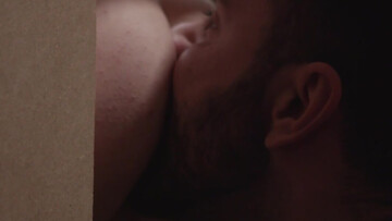 Twink sloppily sucks a priest cock in a confessional booth