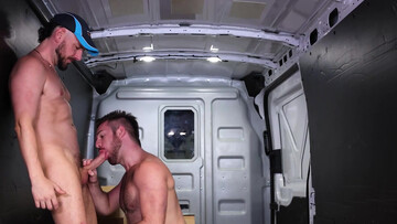 Delivery dudes fucking around and enjoying that BAREBACK