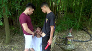 Naked boys fuck in outdoor threesome scenes and provide best scenes