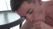 Sexy gay lads enjoy smooth outdoor perversions after sensual blowjob rounds